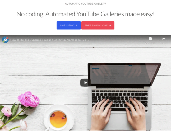 9 melhores plug-ins da galeria de vídeos do YouTube para WordPress