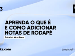 Como Adicionar Notas de Rodapé no WordPress #113 Imagem Destacada do Post #113