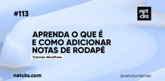 Como Adicionar Notas de Rodapé no WordPress #113 Imagem Destacada do Post #113