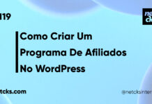 Como Criar um Programa de Afiliados no WordPress #119 Imagem Destacada do Post #119