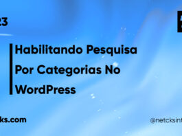 Habilitando a Pesquisar Por Categoria no WordPress #123 Imagem Destacada do Post #123