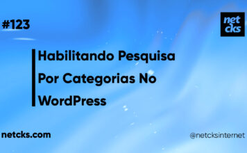 Habilitando a Pesquisar Por Categoria no WordPress #123 Imagem Destacada do Post #123