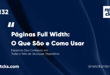 Criando Páginas Full Width no WordPress #132 Imagem Destacada do Post #132