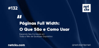 Criando Páginas Full Width no WordPress #132 Imagem Destacada do Post #132