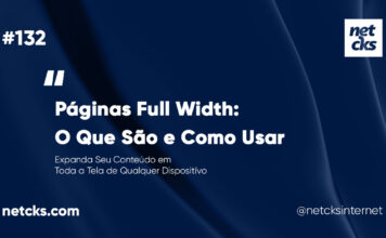 Criando Páginas Full Width no WordPress #132 Imagem Destacada do Post #132