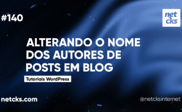 Como Alterar o Nome do Autor em Posts no WordPress #140 Imagem Destacada do Post #140