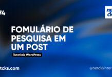 Como Criar Formulário de Pesquisa em um Post #74 Imagem Destacada do Post #74