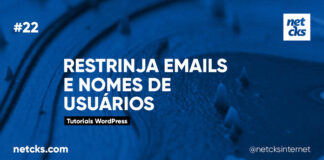 Como Limitar Nomes e E-mails de Usuários no WordPress #22 Imagem Destacada do Post #22