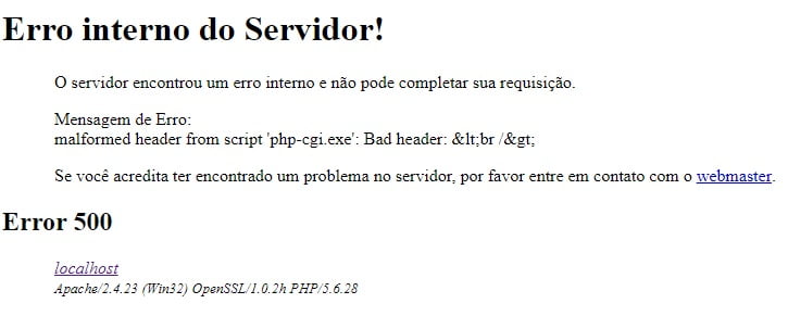 Como Corrigir o 500 Internal Server Error no WordPress